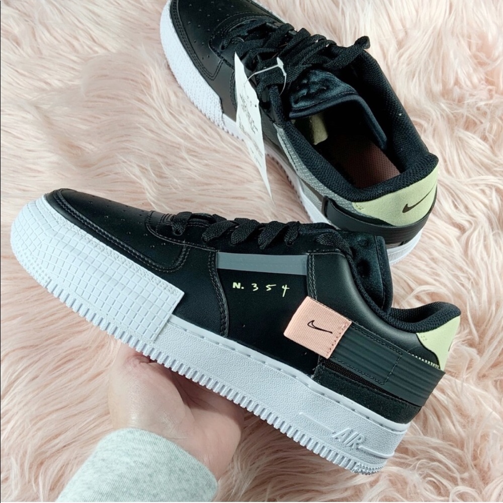 Black and White Nike Air Force 1